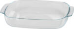 Magic home Sütőtál, MagicHome, 3900 ml, átlátszó, 38 × 25, 4 × 6, 3 cm, téglalap alakú, üveg, sütő- és mikróálló, mosogatógépben mosható, hűtőszekrényben tárolható (TC8011072)