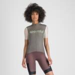 Sportful Tricou damă Sportful SUPERGIARA LOGO, gun metal/pink (L)