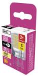 EMOS Emos ZQ9544.2 LED Izzó Classic JC - G9, 4 W (40 W), 470 Lm, Meleg Fehér