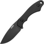 KUBEY TLB Blackwash 14C28N , Black G10, Kydex Sheath KU467B (KU467B)