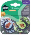 Tommee Tippee Suzeta silicon Fun, 18-36m, 2 buc (BD5010415334039)