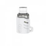 XO Adaptor USB 2.0 type C la micro USB-B M-T Alb, XO NB256H (XO-NB256H)