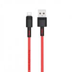 XO Cablu USB-A la USB type C 5A 1m Rosu, XO NB-Q166 (XO-NB-Q166-ROSU-C)