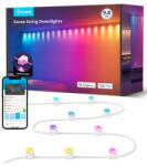 Govee GOVH608B Govee RGBIC LED Szalag 3 Méter, 15 Leddel, Intelligens Spotokkal Govee String Downlights