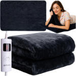 Ruhhy Elektromos ágymelegítő takaró alátét 180x130 cm fekete 26202 (5900779958081)