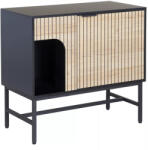 Signal Mago K3 Modern Tölgy-Fekete Komód Laminált Lappal (SIG-MAGOK3) - prodis