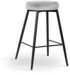 Atreve CIRCO M Kárpitozott Bárszék Fém Szürke 60cm (ATE-CIRCH6STGR1XXXP) - prodis