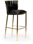 Atreve Hordia Elegance Bárszék Fekete Bársony Arany Lábakkal (ATE-HORDH6XXBCKBGDI)