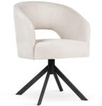 ATREVE INES Supreme Forgó Fotel Kárpitozott Bézs Fém (ATE-INESTWSUGR1XXXP)