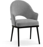 ATREVE GODA PRO Kárpitozott Étkezőszék Szürke Szövet Wenge Lábakkal (ATE-GODACHPRGR1XXXP)