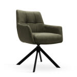 ATREVE MIRAGE Forgó Fotel Zöld Kárpitozott Karfás (ATE-MIRACHPUGENBCKI)