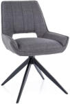 SIGNAL MEBLE Tello Bjorn Forgó Szék Szürke Szövet Fekete Vázzal (SIG-TELLOBJCSZ) - prodis