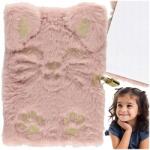 Astra Napló Lakattal A5 Szőrös Plüss Jegyzettömb 96K Bolyhos Cica (101024001)