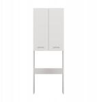 Topeshop Fürdőszoba Szekrény Mosógép Fölé DD Doboz Oszlop Fehér (5902838469804)