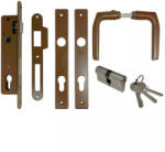ANBO 1231 Csapdás portálzár garnitúra 40 mm (barna)