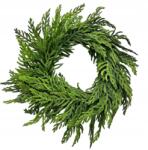  Karácsonyi műfenyő koszorú XXL 76 cm Karácsonyi (00014214)