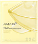medicube - Kojic Acid Turmeric Brightening Gel Mask - Folthalványító hidrogél maszk - 1db