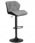 Sofotel Hoker Bárszék Háttámlával Castel Prémium Szürke Árnyalatok 107CM (260130)