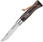 Opinel VRI N°08 Inox Dark brown - zsebkés (002211)