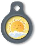 Blucky Sunny Yellow Dog Tag small