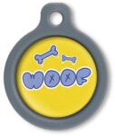 Blucky Graffiti Yellow Dog Tag medium