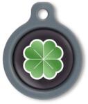 Blucky Clover Black Dog Tag medium