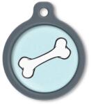Blucky Bone Pastel Turquoise Dog Tag large - falatozoo