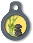 Blucky Bamboo Yellow Dog Tag small - falatozoo