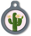 Blucky Cactus Rose Dog Tag medium