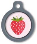 Blucky Strawberry Rose Dog Tag medium - falatozoo