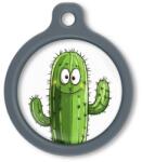 Blucky Cactus White Dog Tag large - falatozoo