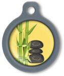 Blucky Bamboo Yellow Dog Tag medium - falatozoo