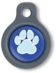 Blucky Wild Paw Dark Blue Dog Tag small