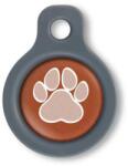 Blucky Wild Paw Brown Dog Tag small - falatozoo