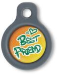 Blucky Graffiti Orange Dog Tag small
