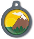 Blucky Colorado Yellow Dog Tag large