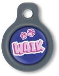 Blucky Graffiti Dark Blue Dog Tag small