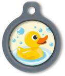 Blucky Ducky Pastel Yellow Dog Tag medium