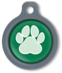 Blucky Wild Paw Dark Green Dog Tag medium