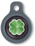 Blucky Clover Black Dog Tag small - falatozoo