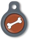 Blucky Bone Brown Dog Tag small - falatozoo