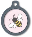 Blucky Bee Rose Dog Tag large
