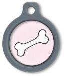 Blucky Bone Rose Dog Tag medium