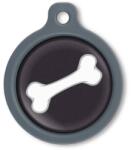 Blucky Bone Black Dog Tag large