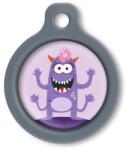 Blucky Beastie Pastel Purple Dog Tag medium