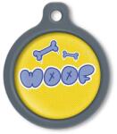 Blucky Graffiti Yellow Dog Tag large - falatozoo