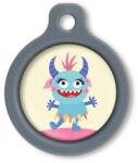 Blucky Beastie Pastel Yellow Dog Tag medium