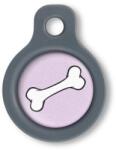 Blucky Bone Pastel Purple Dog Tag small - falatozoo