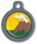 Blucky Colorado Yellow Dog Tag medium - falatozoo