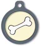 Blucky Bone Pastel Yellow Dog Tag large - falatozoo